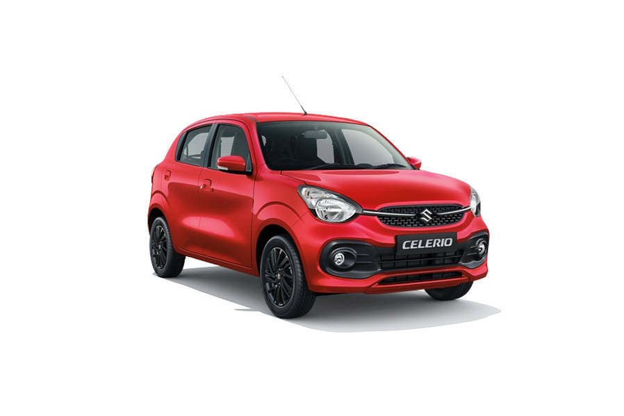 Celerio Solid Fire Red Color