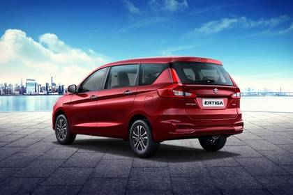 Maruti Ertiga Rear Left View Image