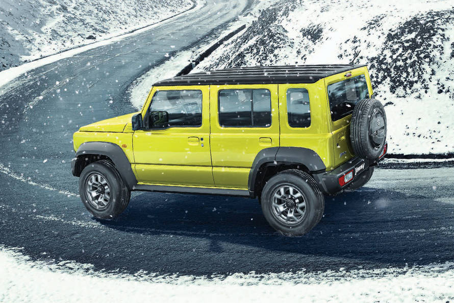 Maruti Jimny Rear Left View